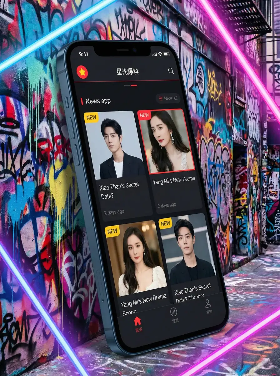 黑马 磁力 APP界面展示 - 掌上吃瓜神器